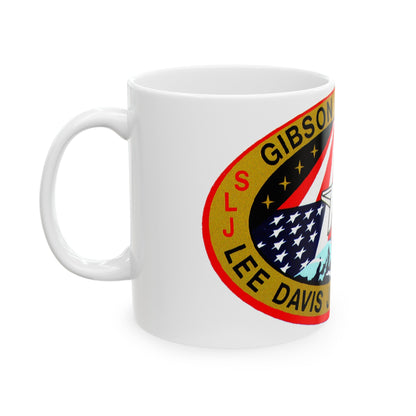 STS 47 (NASA) White Coffee Mug-The Sticker Space