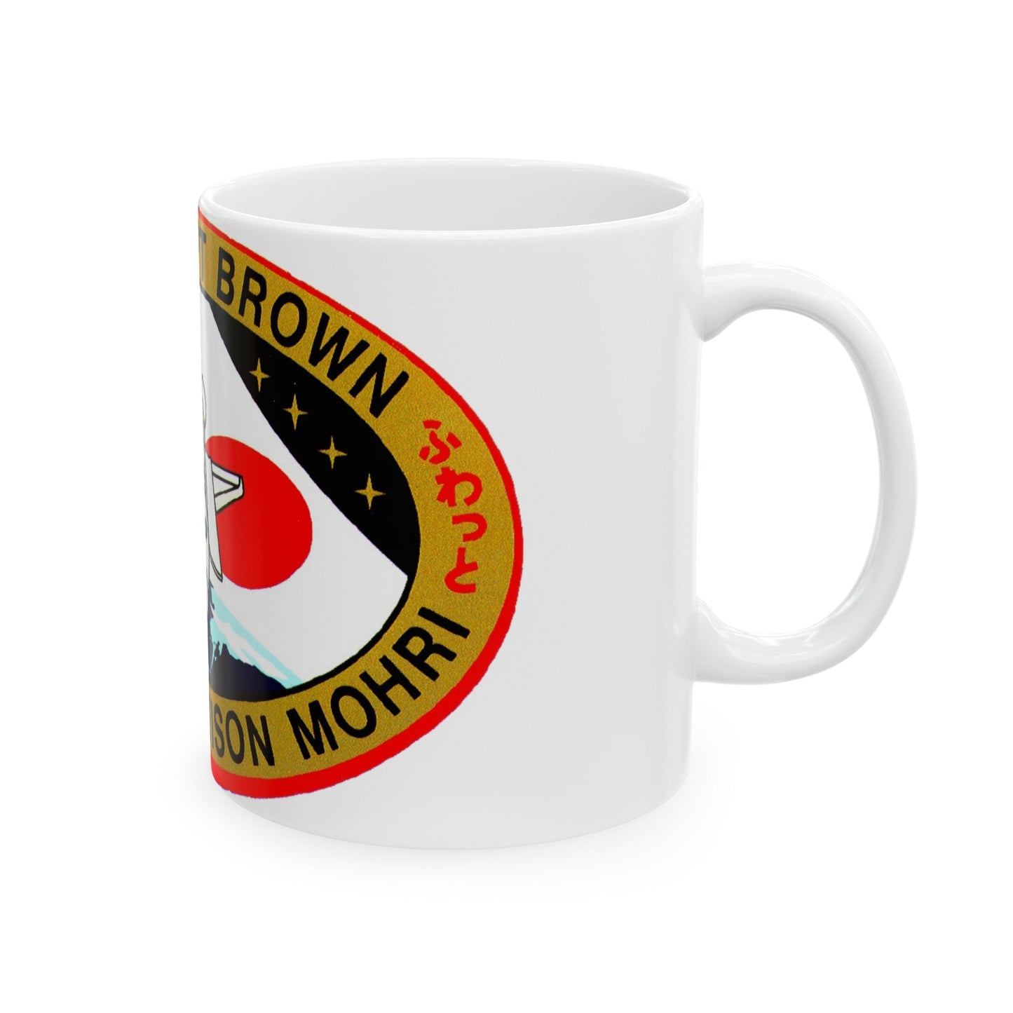 STS 47 (NASA) White Coffee Mug-The Sticker Space