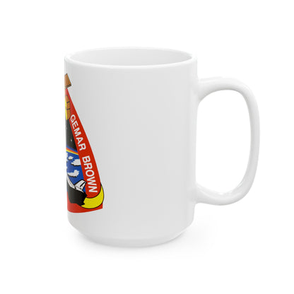 STS 48 (NASA) White Coffee Mug-The Sticker Space