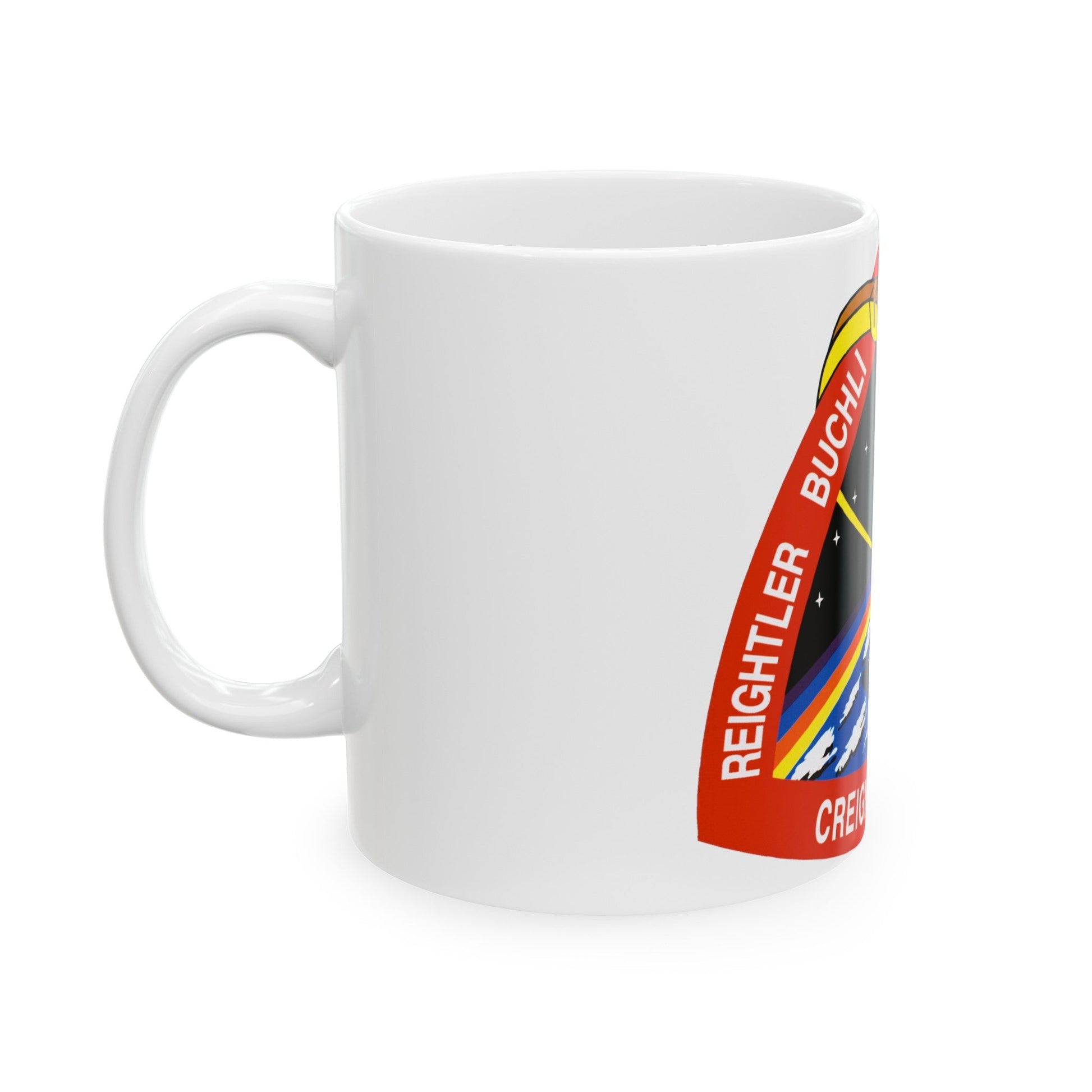 STS 48 (NASA) White Coffee Mug-The Sticker Space