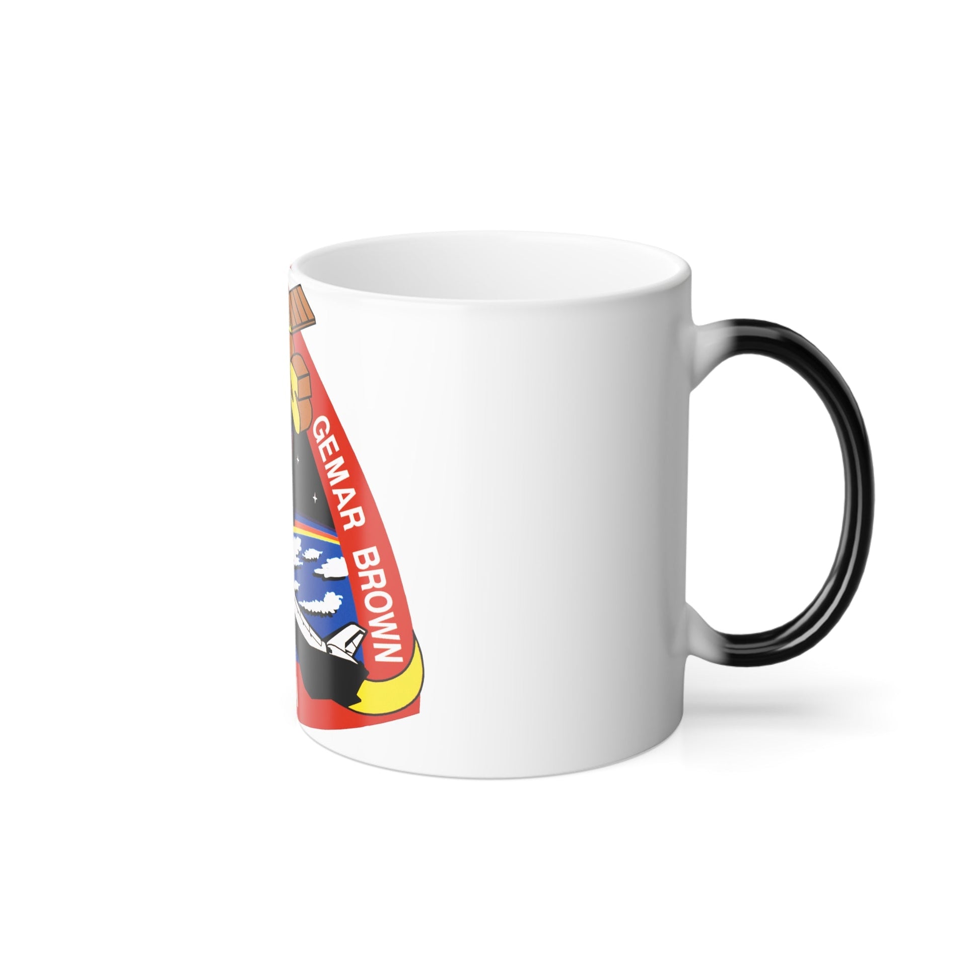 STS 48 Patch NASA - Color Changing Mug 11oz-11oz-The Sticker Space