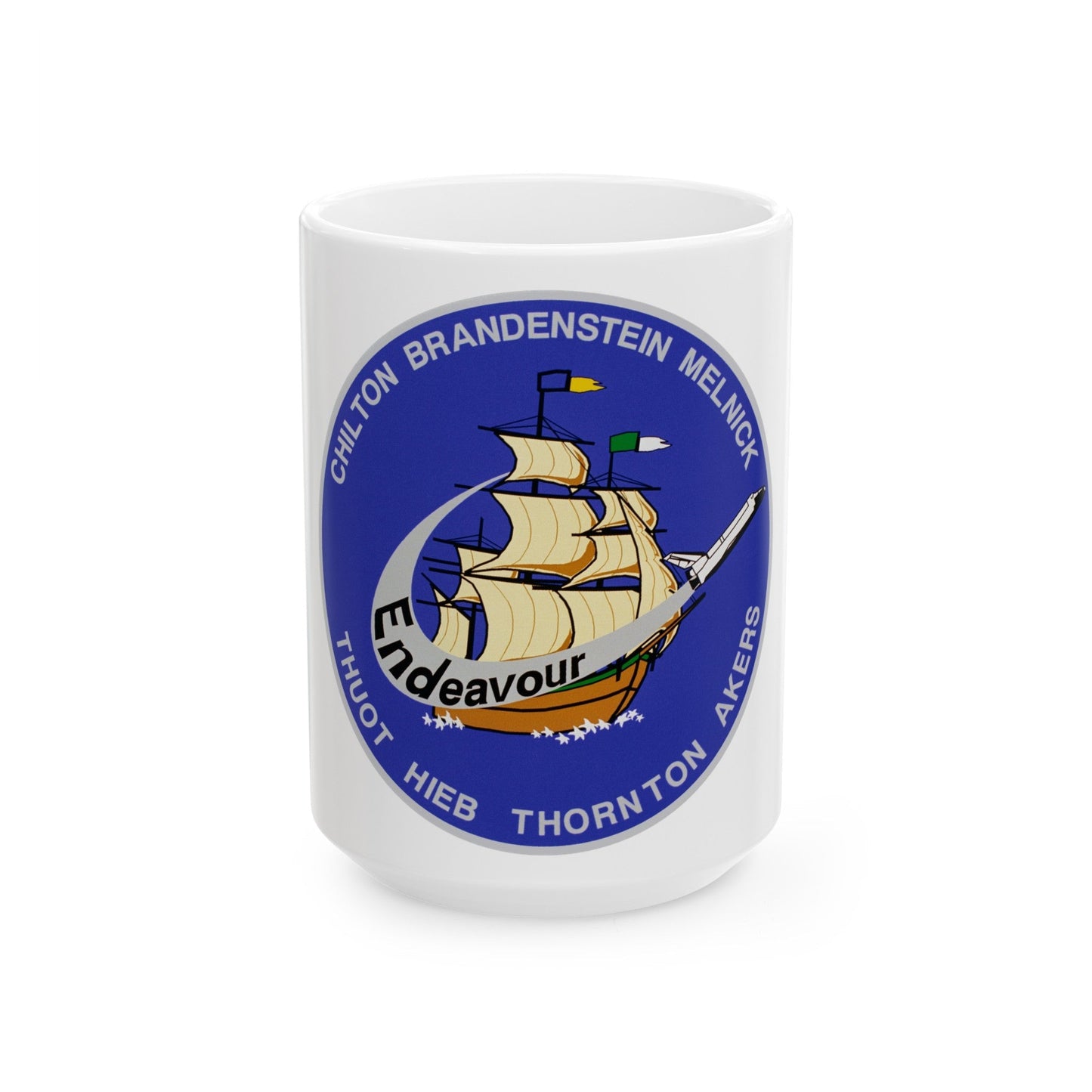 STS 49 (NASA) White Coffee Mug-15oz-The Sticker Space