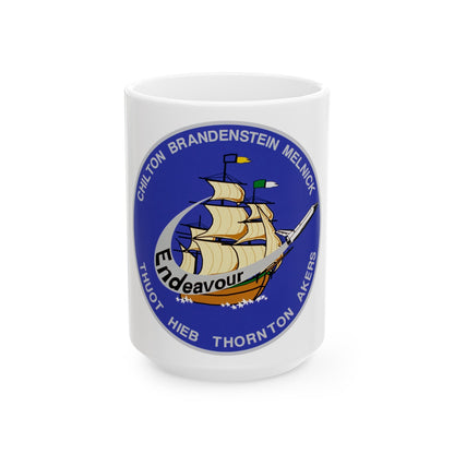 STS 49 (NASA) White Coffee Mug-15oz-The Sticker Space