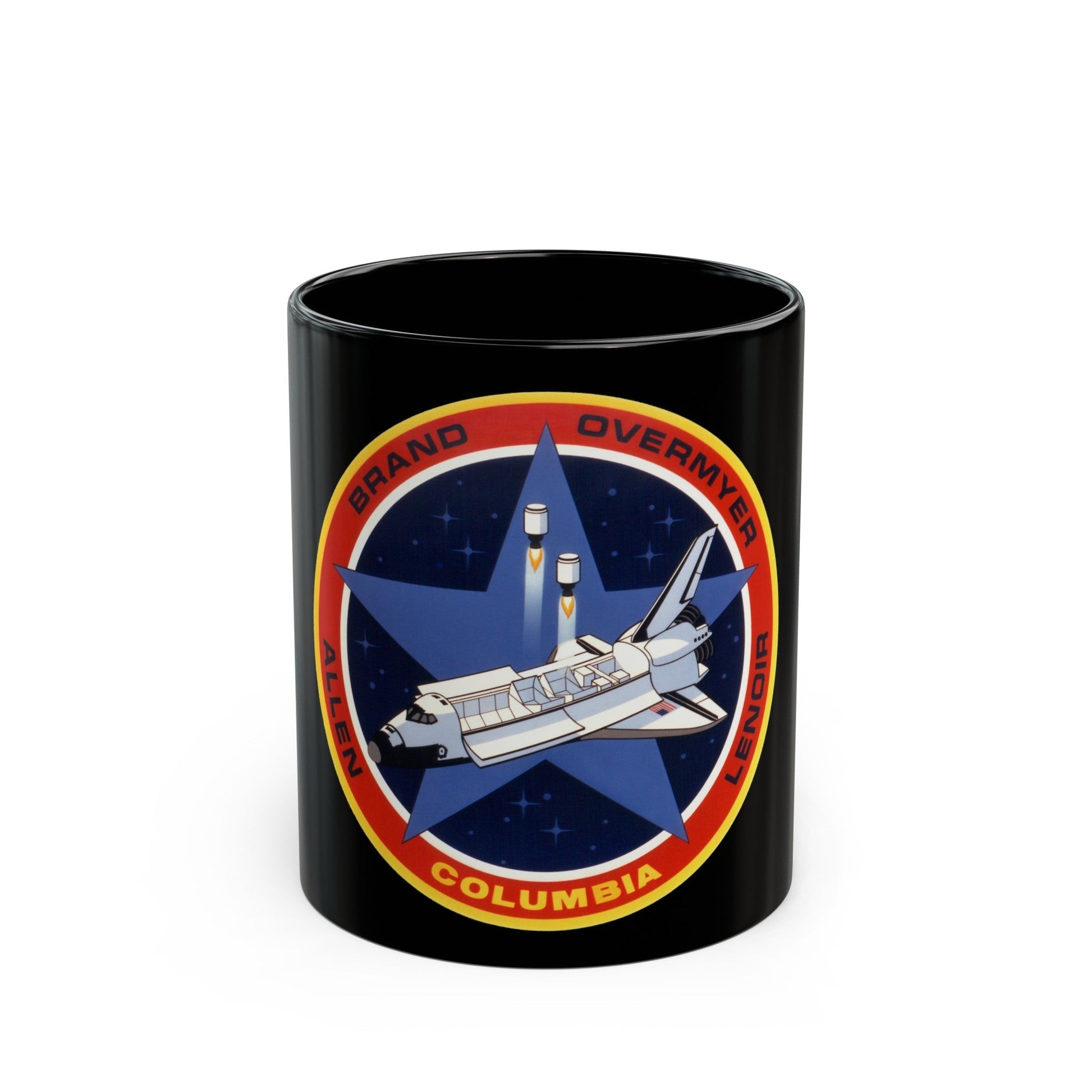 STS 5 (NASA) Black Coffee Mug-11oz-The Sticker Space