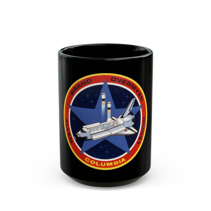 STS 5 (NASA) Black Coffee Mug-15oz-The Sticker Space