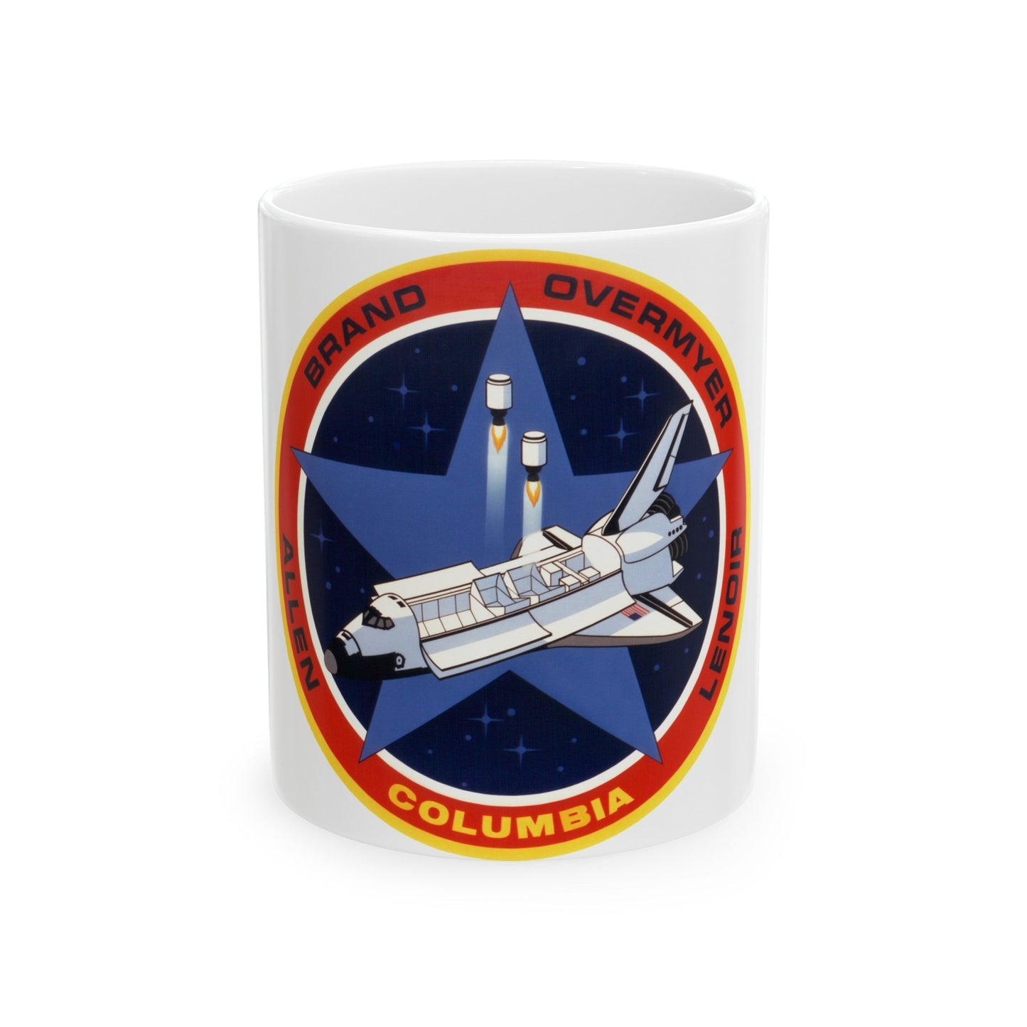 STS 5 (NASA) White Coffee Mug-11oz-The Sticker Space