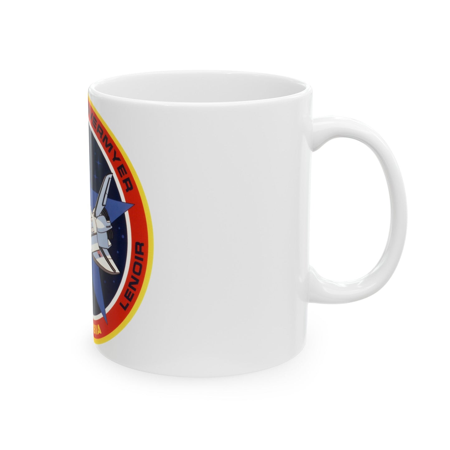 STS 5 (NASA) White Coffee Mug-The Sticker Space