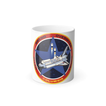 STS 5 Patch NASA - Color Changing Mug 11oz-11oz-The Sticker Space