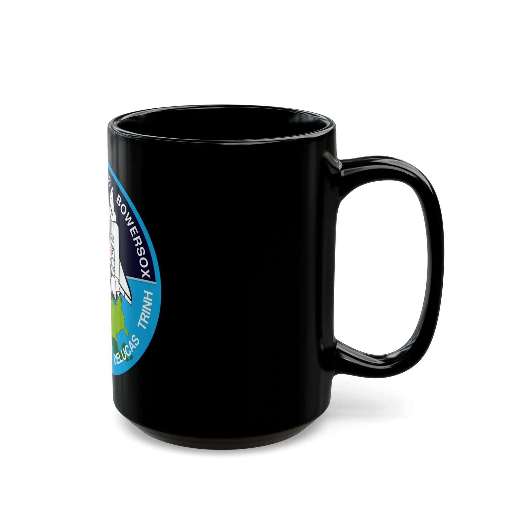 STS 50 (NASA) Black Coffee Mug-The Sticker Space