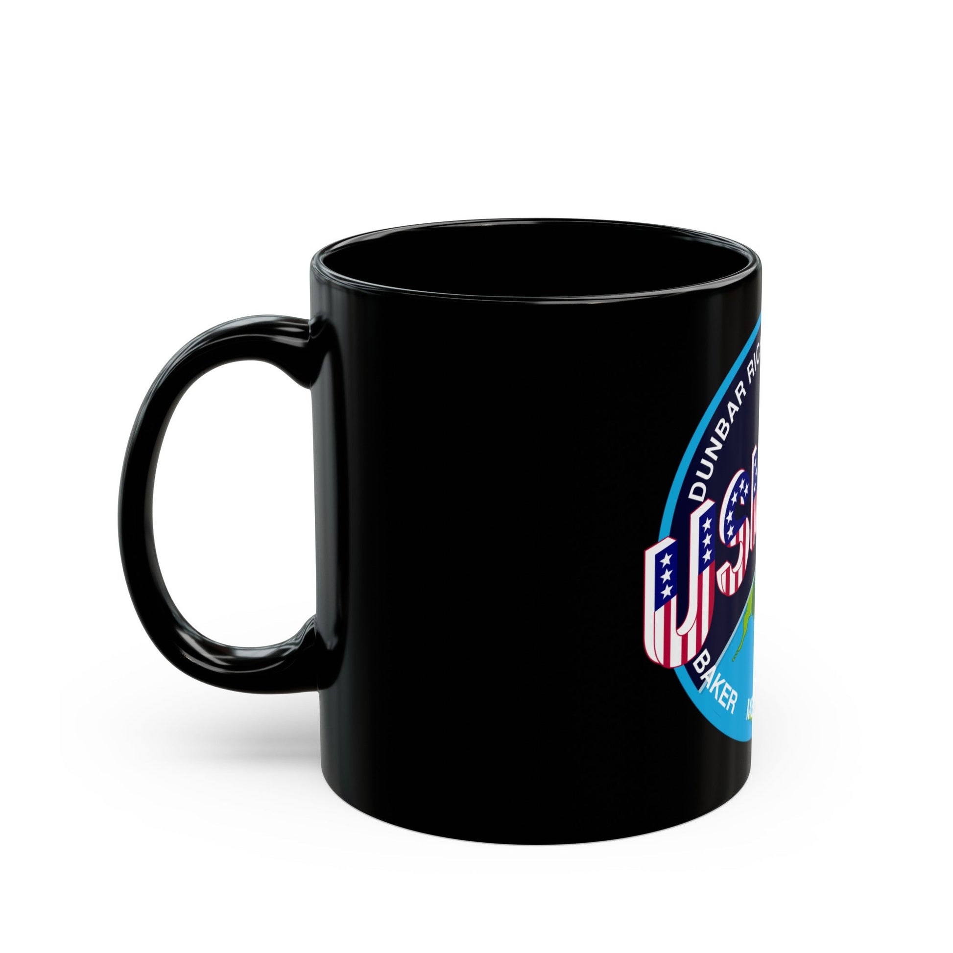 STS 50 (NASA) Black Coffee Mug-The Sticker Space