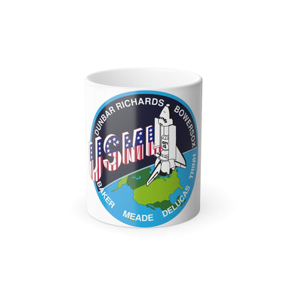 STS 50 Patch NASA - Color Changing Mug 11oz-11oz-The Sticker Space