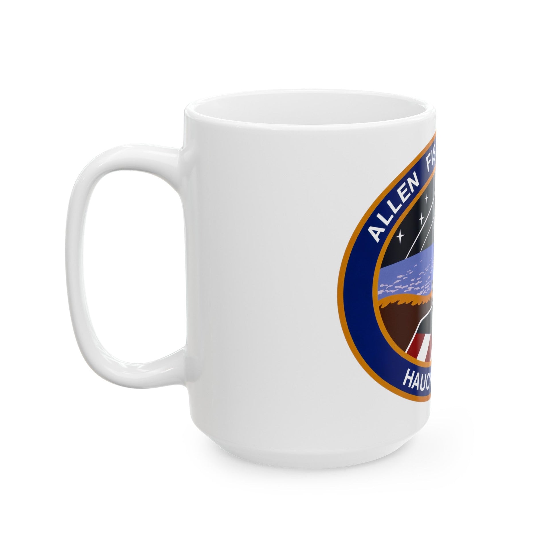 STS 51 a (NASA) White Coffee Mug-The Sticker Space