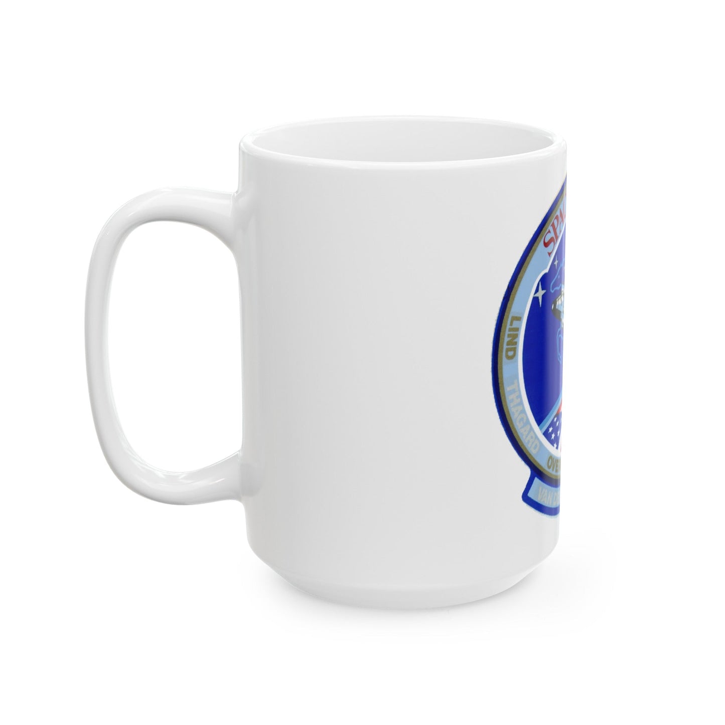 STS 51 b (NASA) White Coffee Mug-The Sticker Space