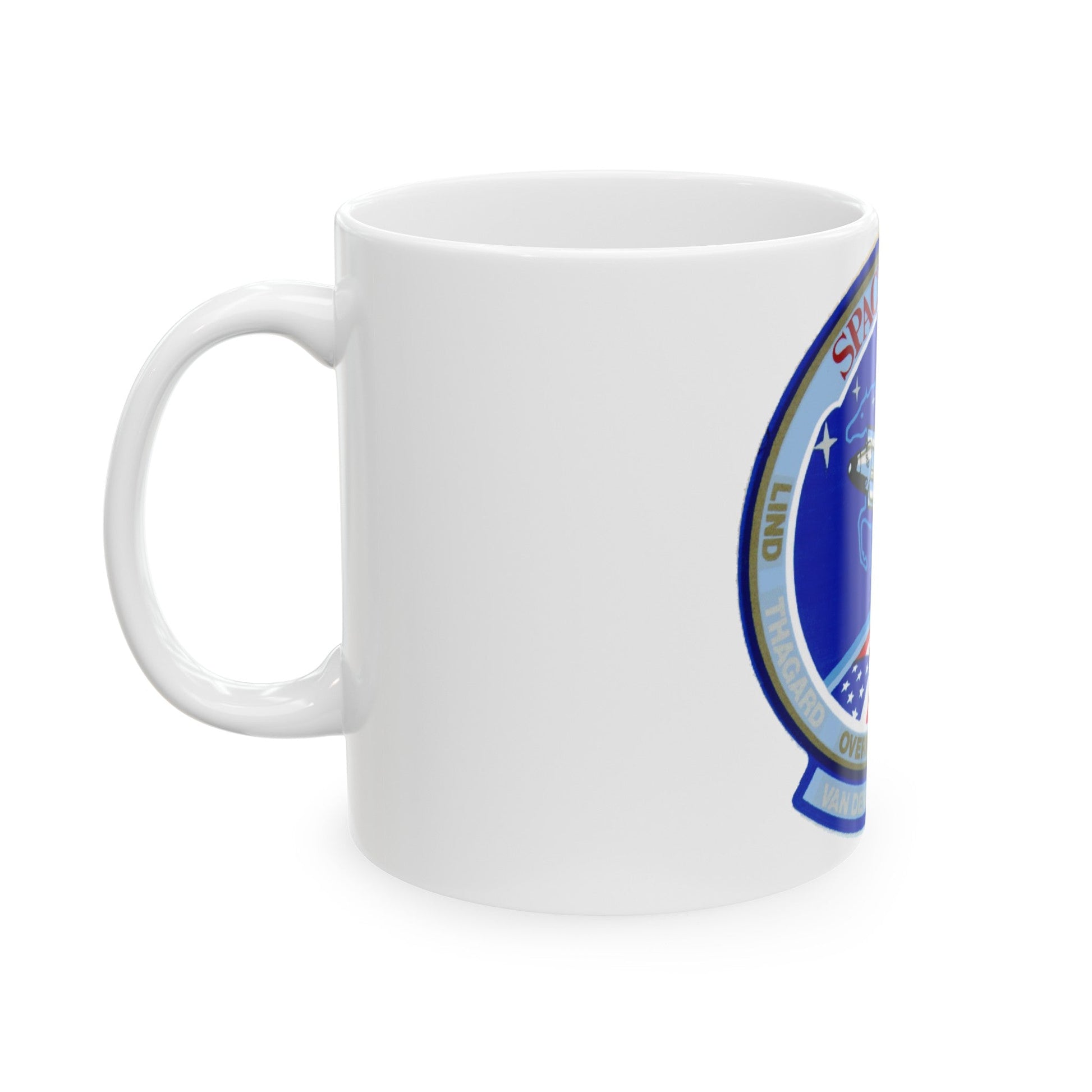 STS 51 b (NASA) White Coffee Mug-The Sticker Space