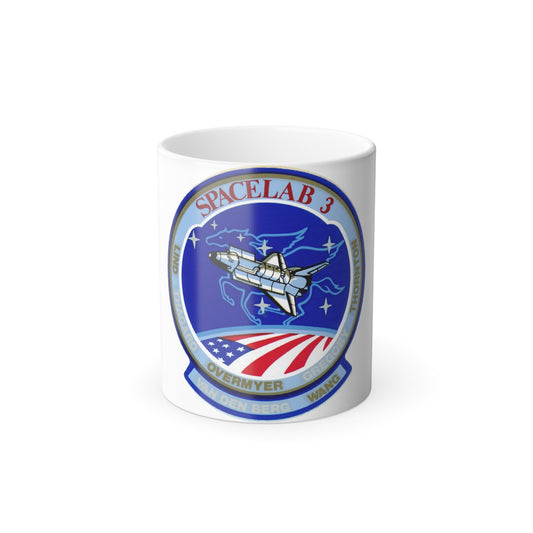 STS 51 b Patch NASA - Color Changing Mug 11oz-11oz-The Sticker Space