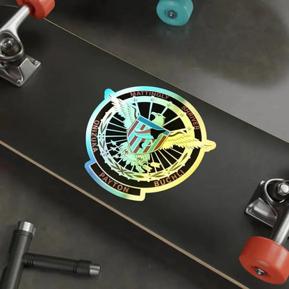 STS 51 C (NASA) Holographic STICKER Die-Cut Vinyl Decal - The Sticker Space