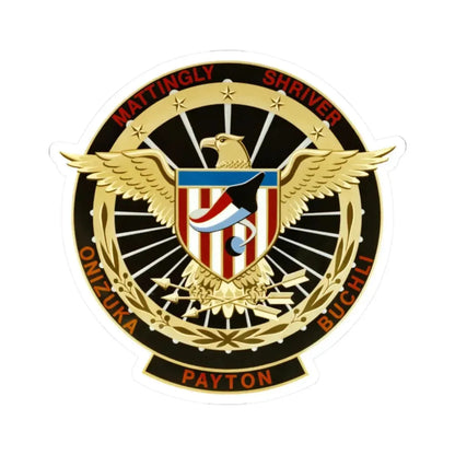 STS 51 c (NASA) STICKER Vinyl Kiss-Cut Decal 2 Inch White - The Sticker Space