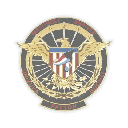 STS 51 c (NASA) STICKER Vinyl Kiss-Cut Decal 3 Inch Transparent - The Sticker Space