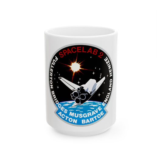 STS 51 f (NASA) White Coffee Mug-15oz-The Sticker Space