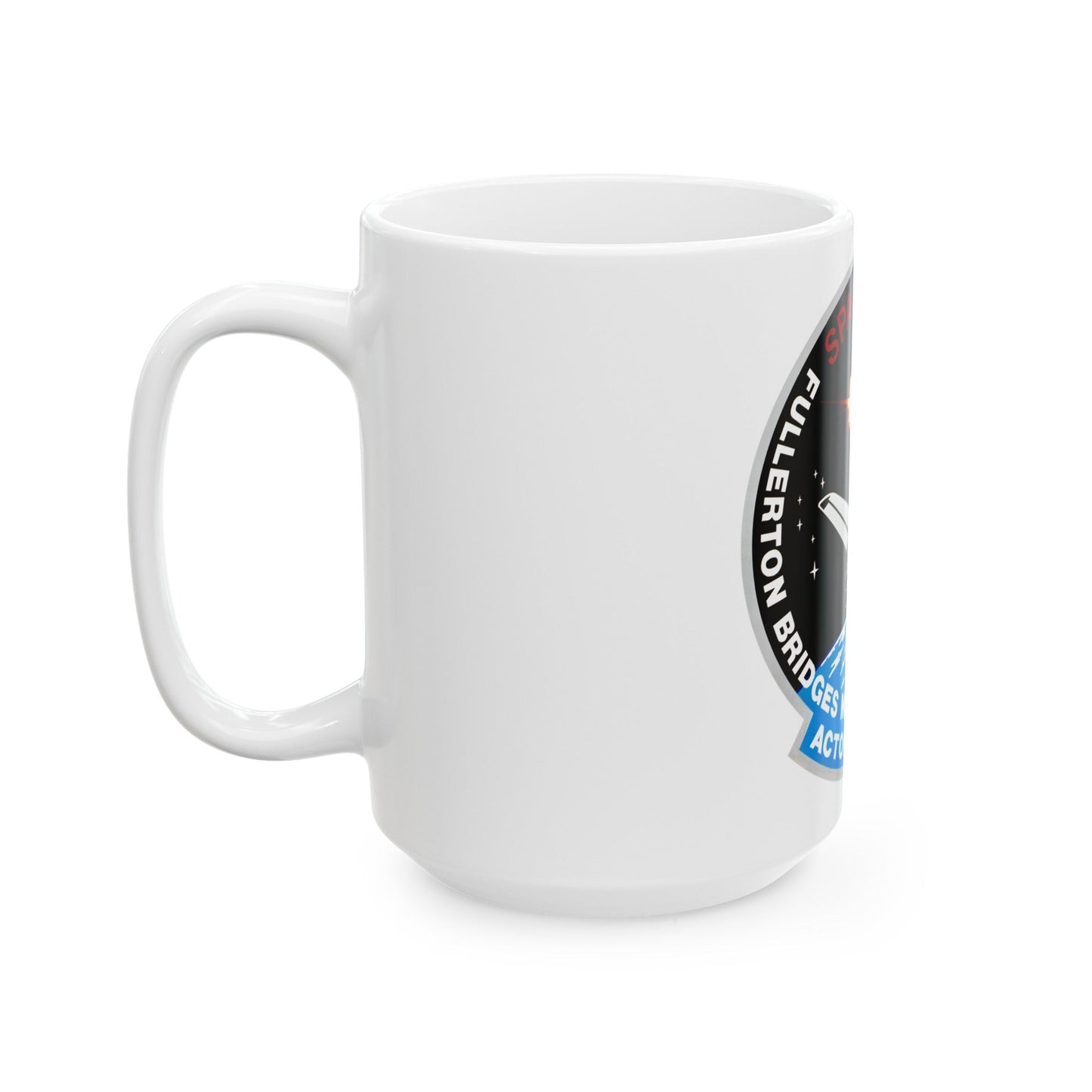 STS 51 f (NASA) White Coffee Mug-The Sticker Space