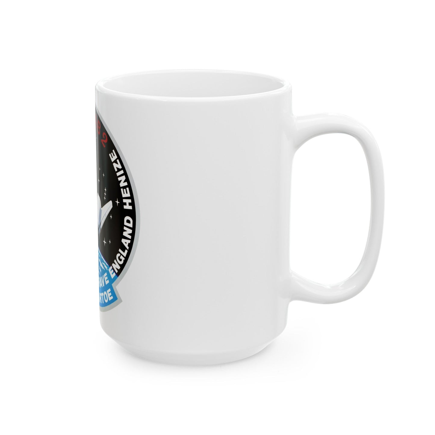 STS 51 f (NASA) White Coffee Mug-The Sticker Space