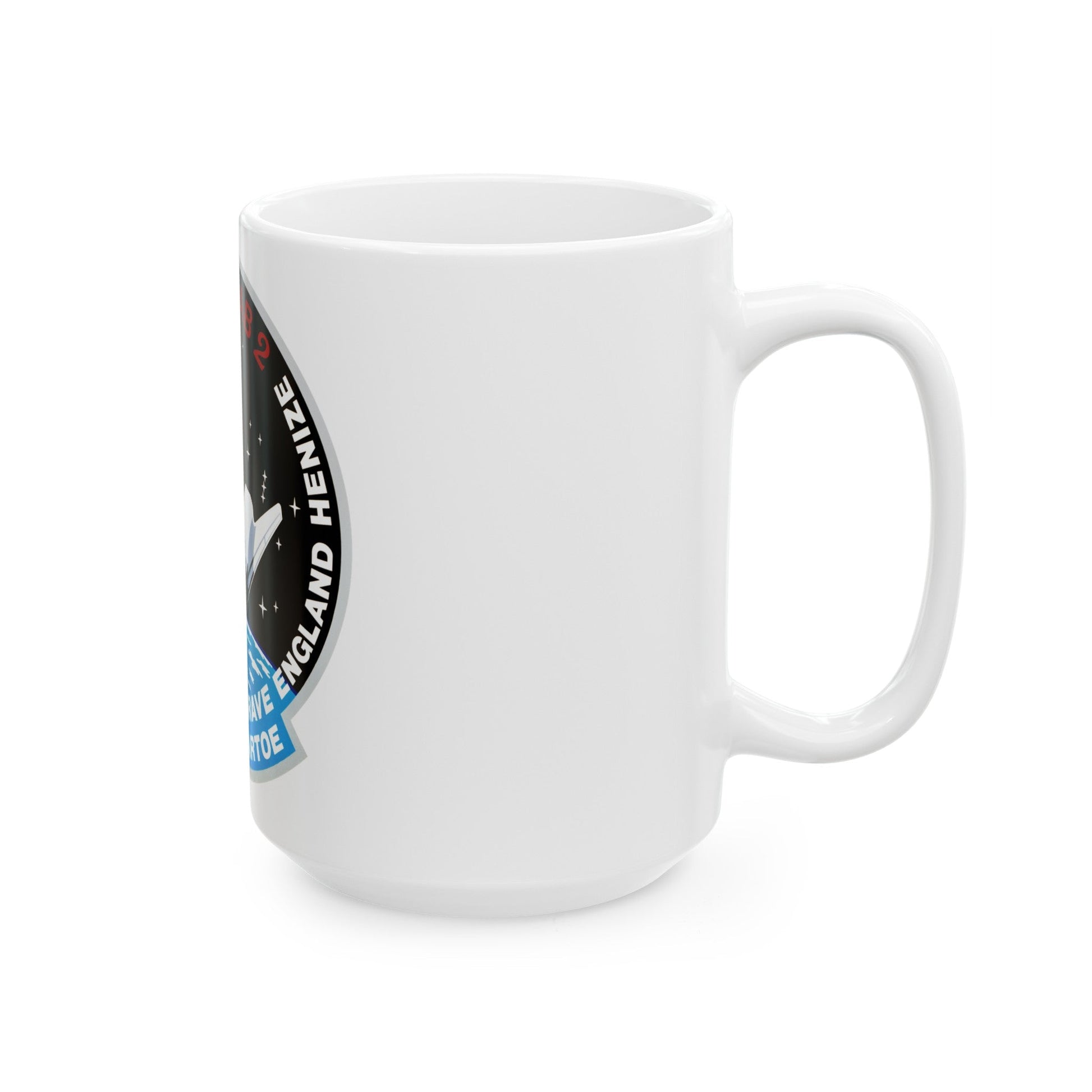 STS 51 f (NASA) White Coffee Mug-The Sticker Space