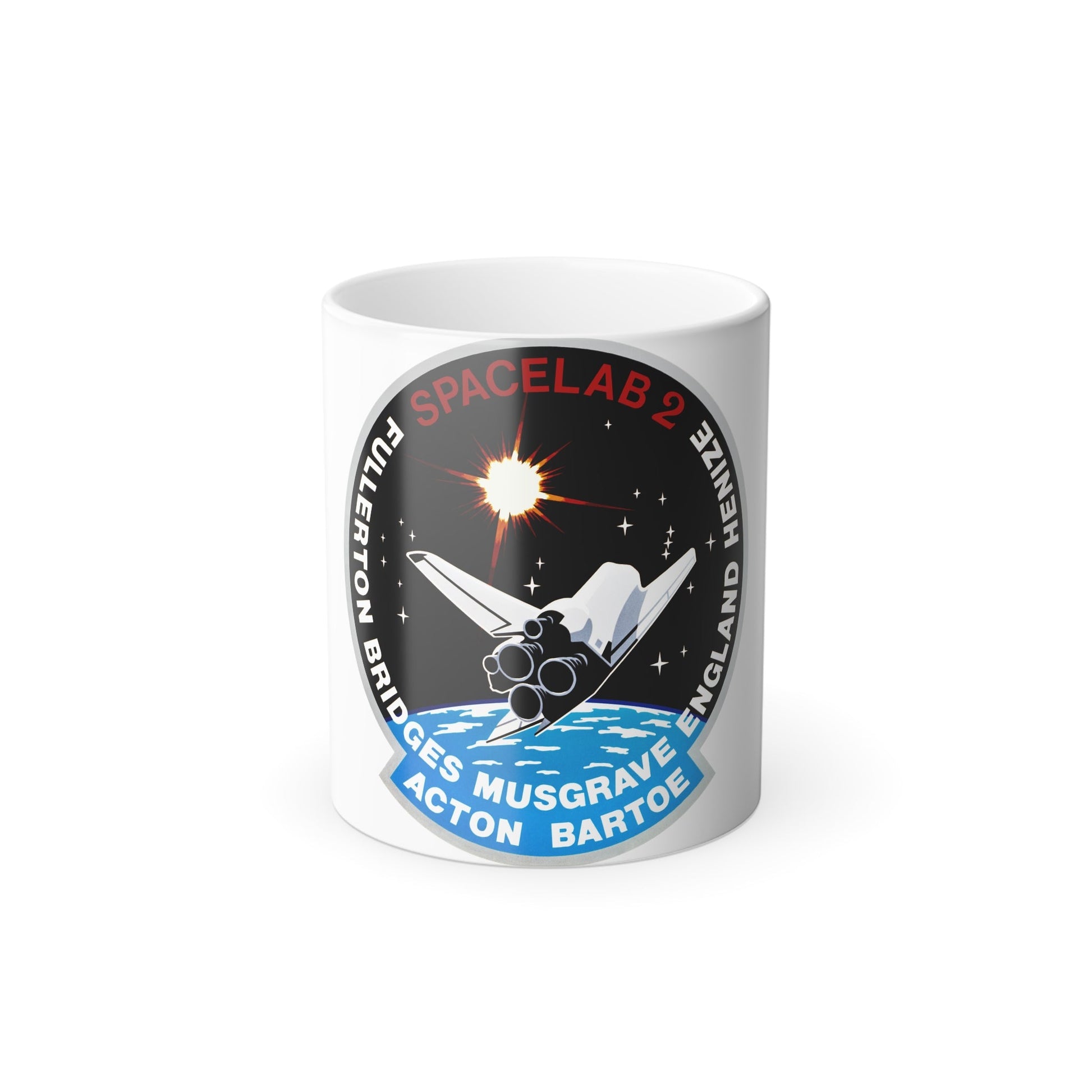 STS 51 f Patch NASA - Color Changing Mug 11oz-11oz-The Sticker Space