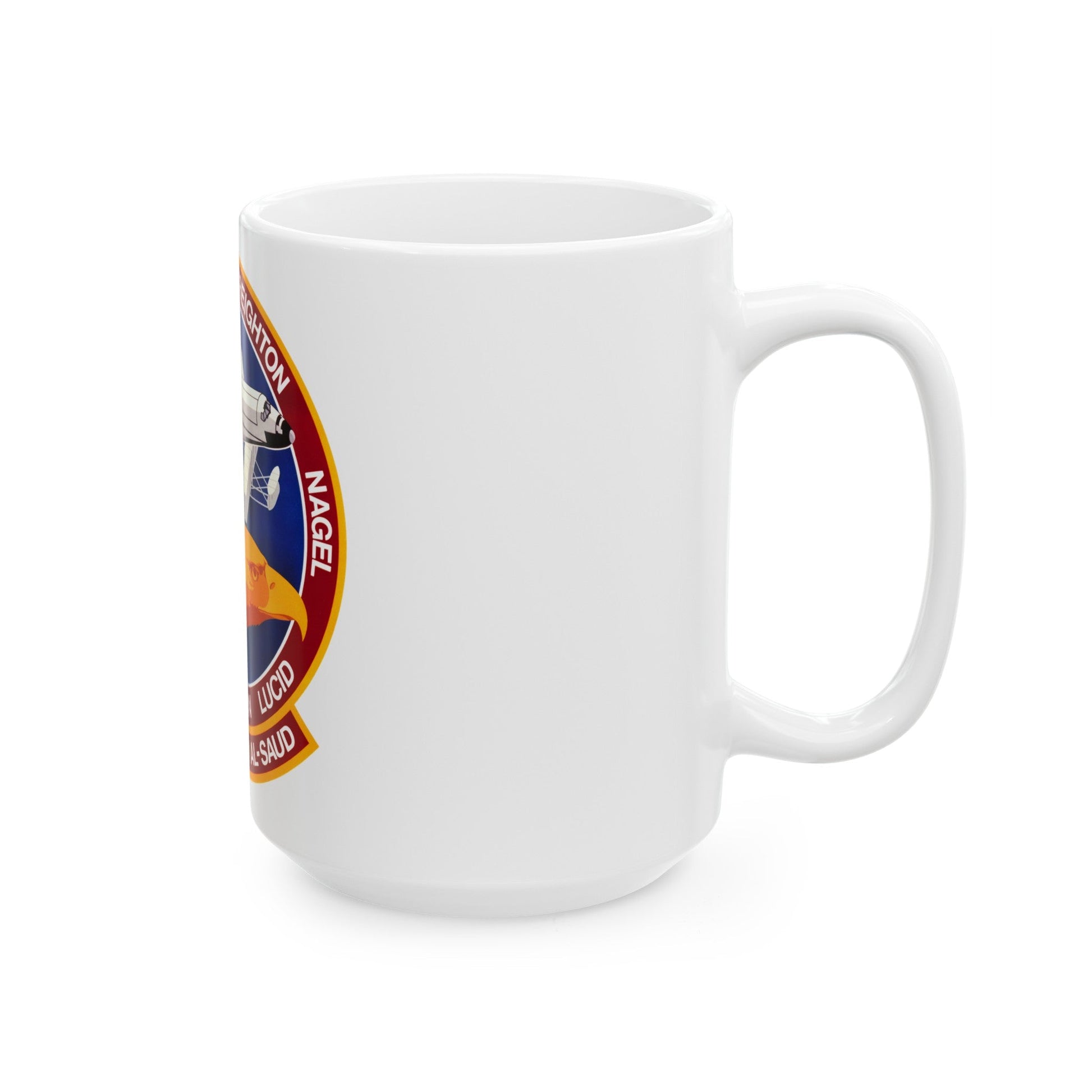 STS 51 g (NASA) White Coffee Mug-The Sticker Space