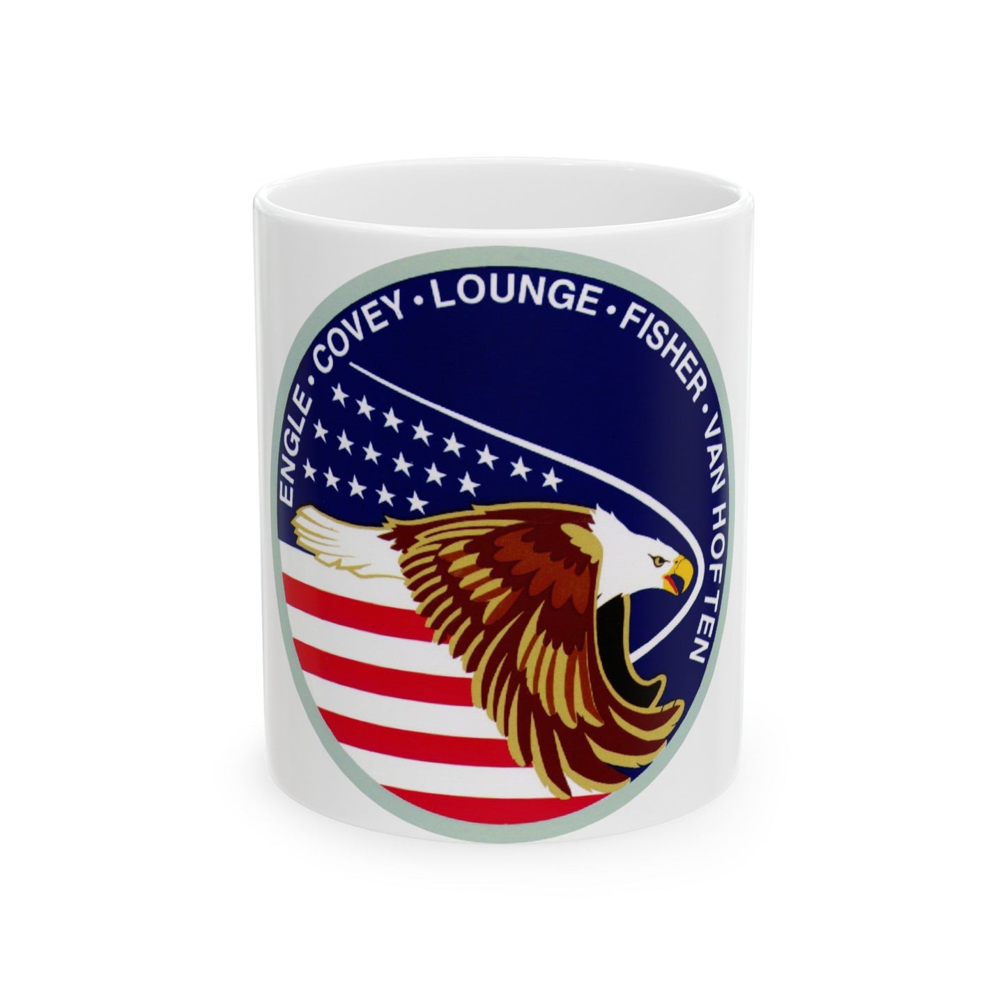 STS 51 i (NASA) White Coffee Mug-11oz-The Sticker Space