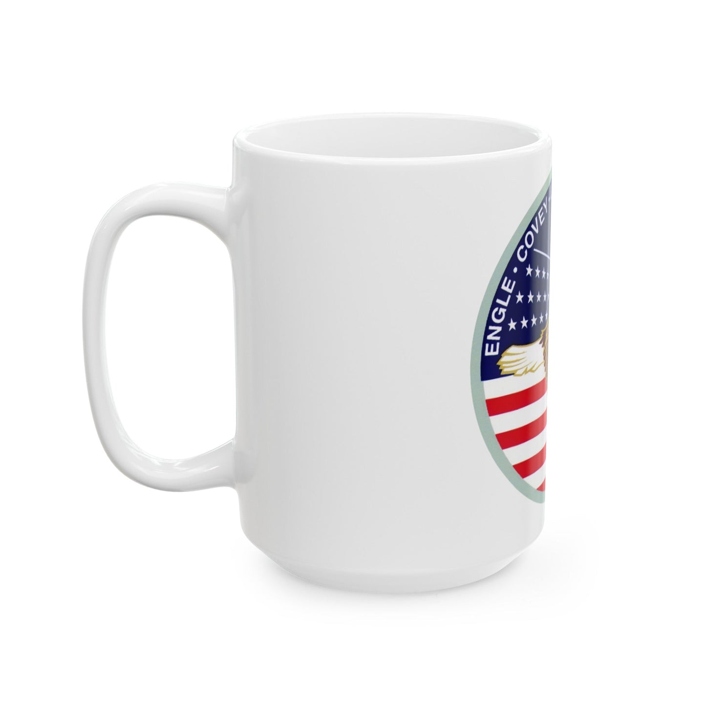 STS 51 i (NASA) White Coffee Mug-The Sticker Space