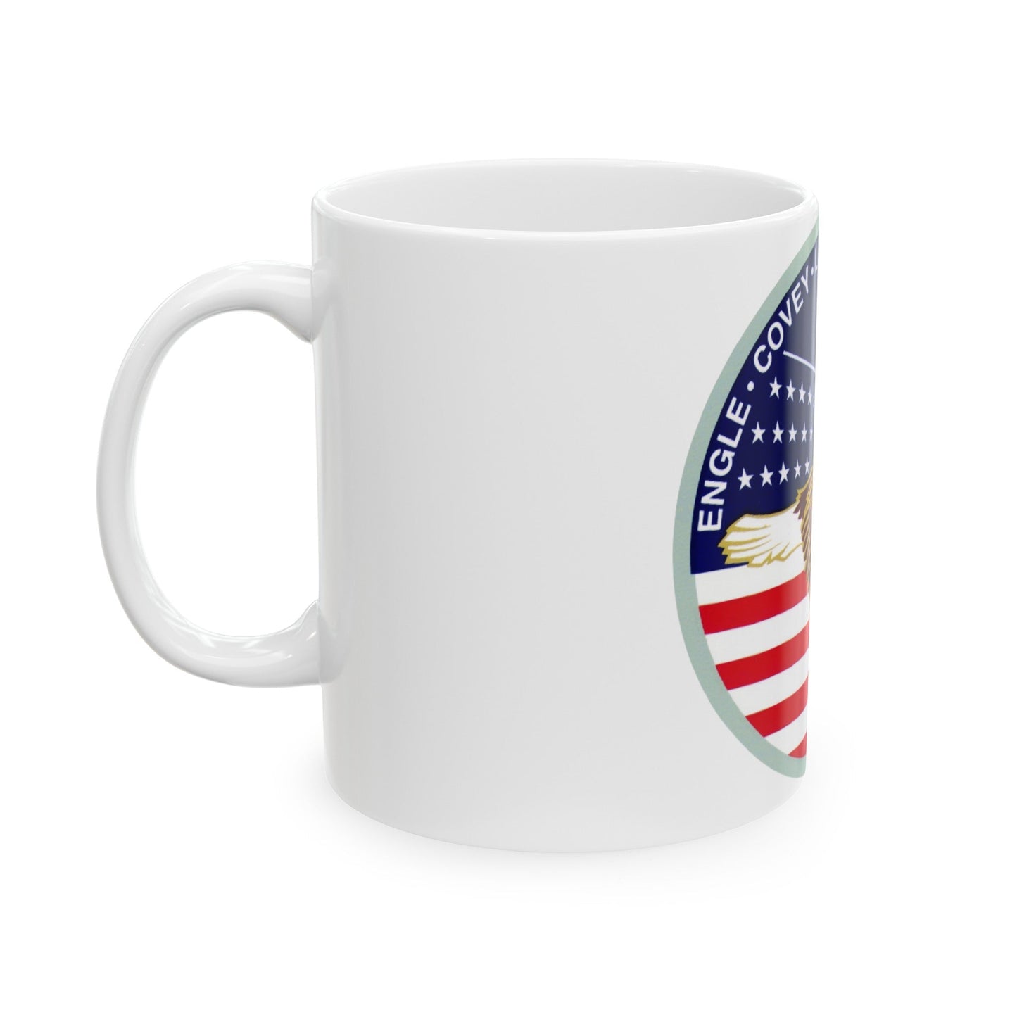 STS 51 i (NASA) White Coffee Mug-The Sticker Space