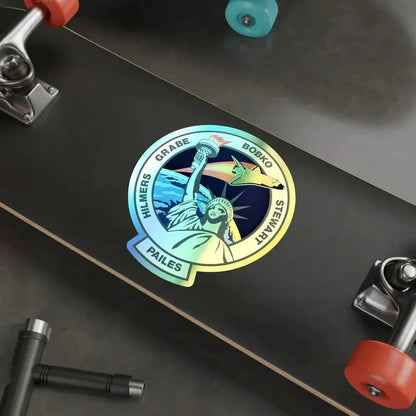 STS 51 J (NASA) Holographic STICKER Die-Cut Vinyl Decal - The Sticker Space