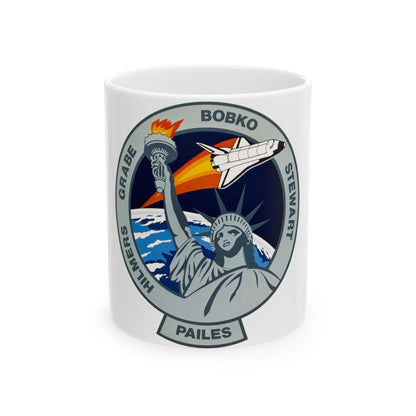 STS 51 j (NASA) White Coffee Mug-11oz-The Sticker Space