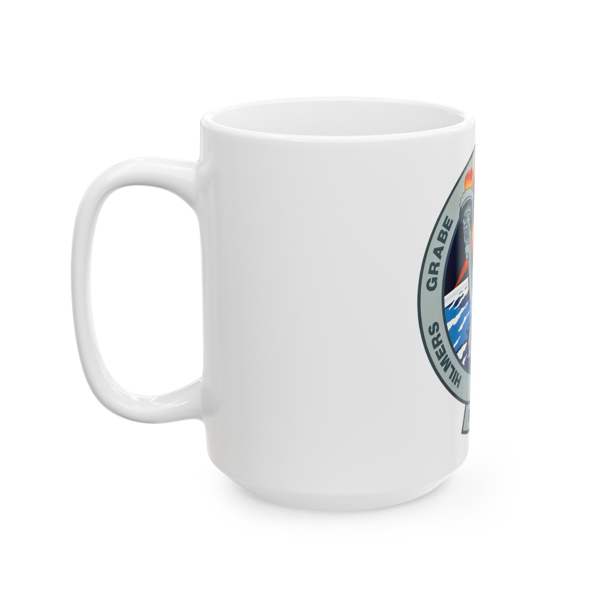 STS 51 j (NASA) White Coffee Mug-The Sticker Space