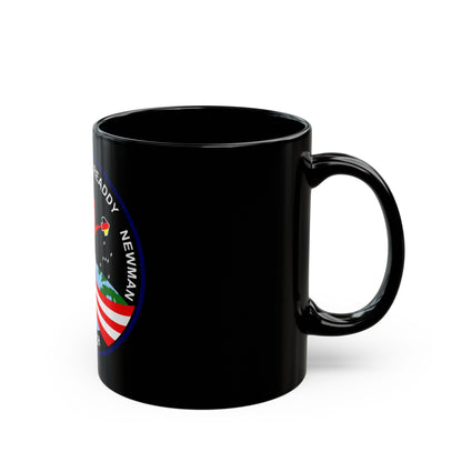 STS 51 L (NASA) Black Coffee Mug-The Sticker Space