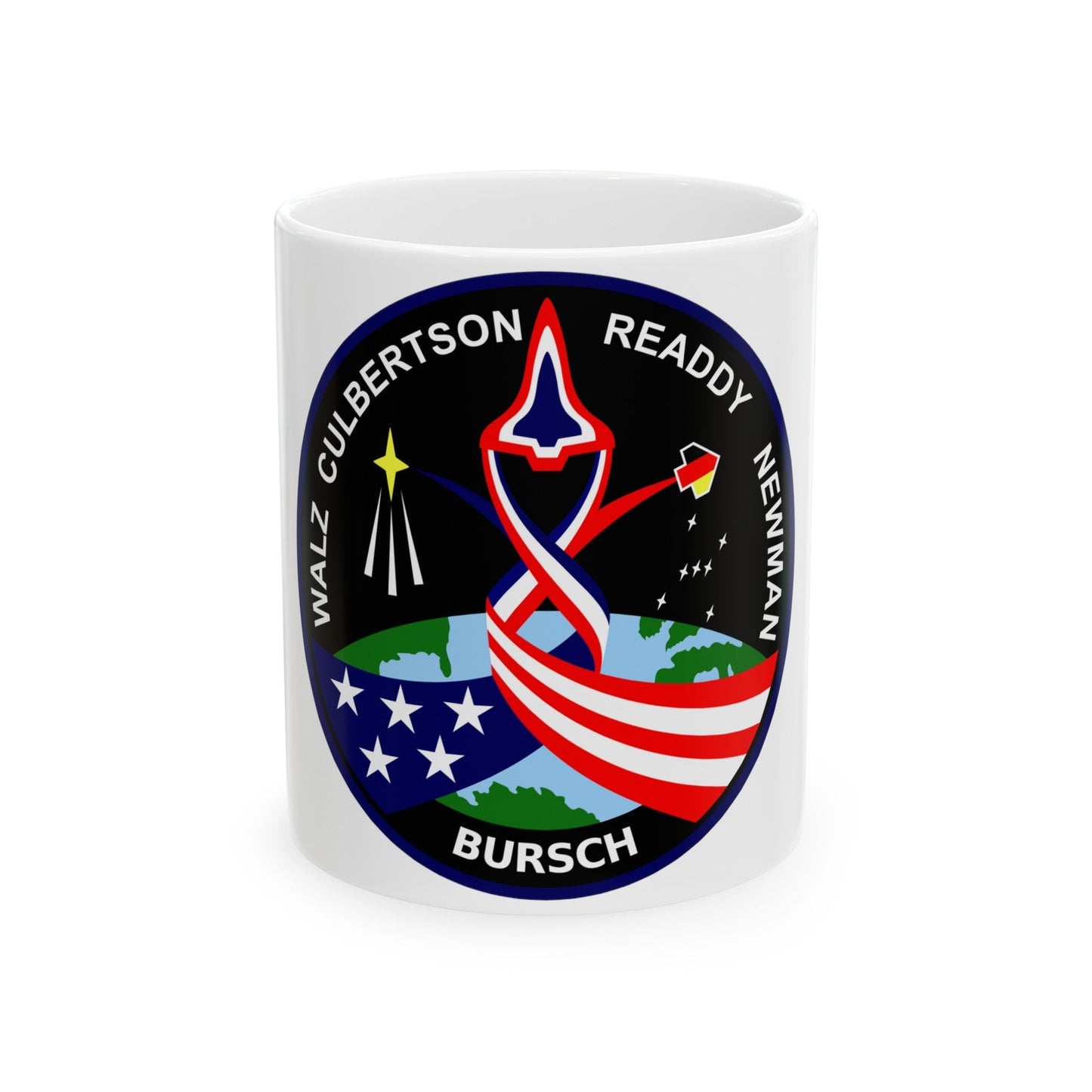 STS 51 L (NASA) White Coffee Mug-11oz-The Sticker Space