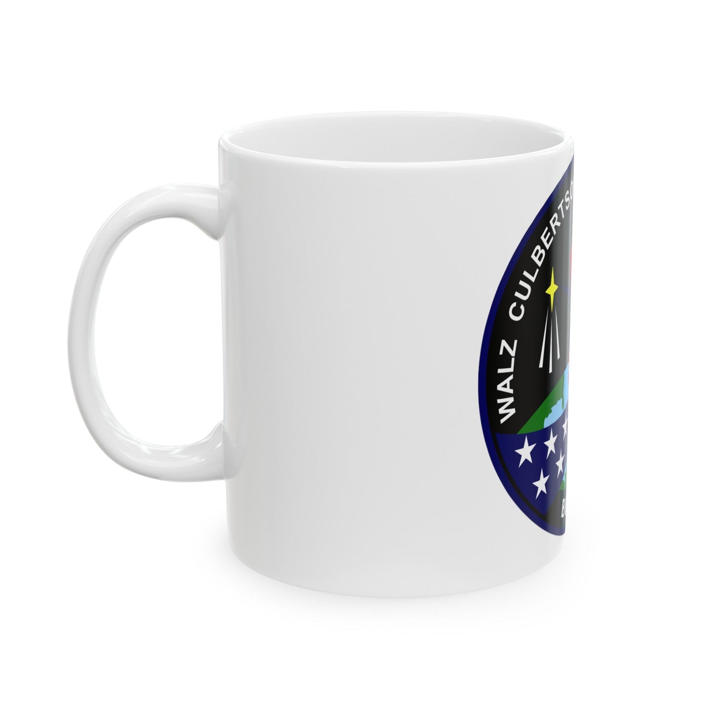 STS 51 L (NASA) White Coffee Mug-The Sticker Space