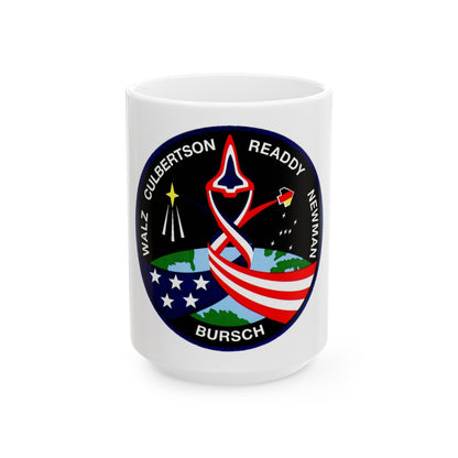 STS 51 (NASA) White Coffee Mug-15oz-The Sticker Space