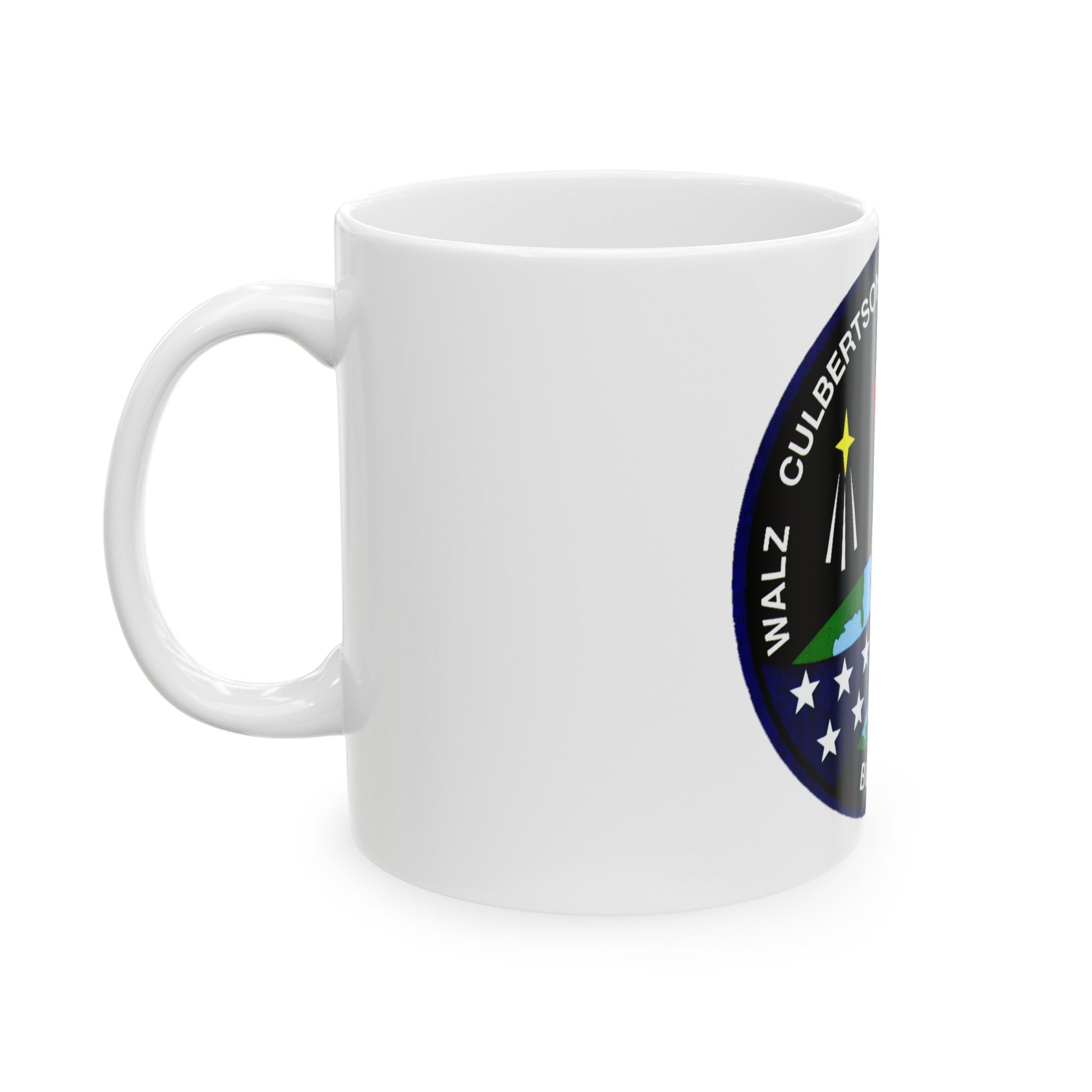 STS 51 (NASA) White Coffee Mug-The Sticker Space