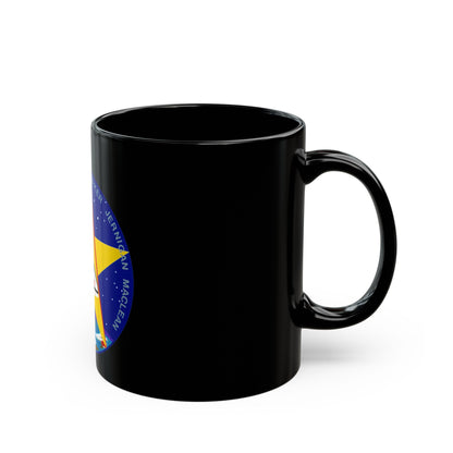 STS 52 (NASA) Black Coffee Mug-The Sticker Space