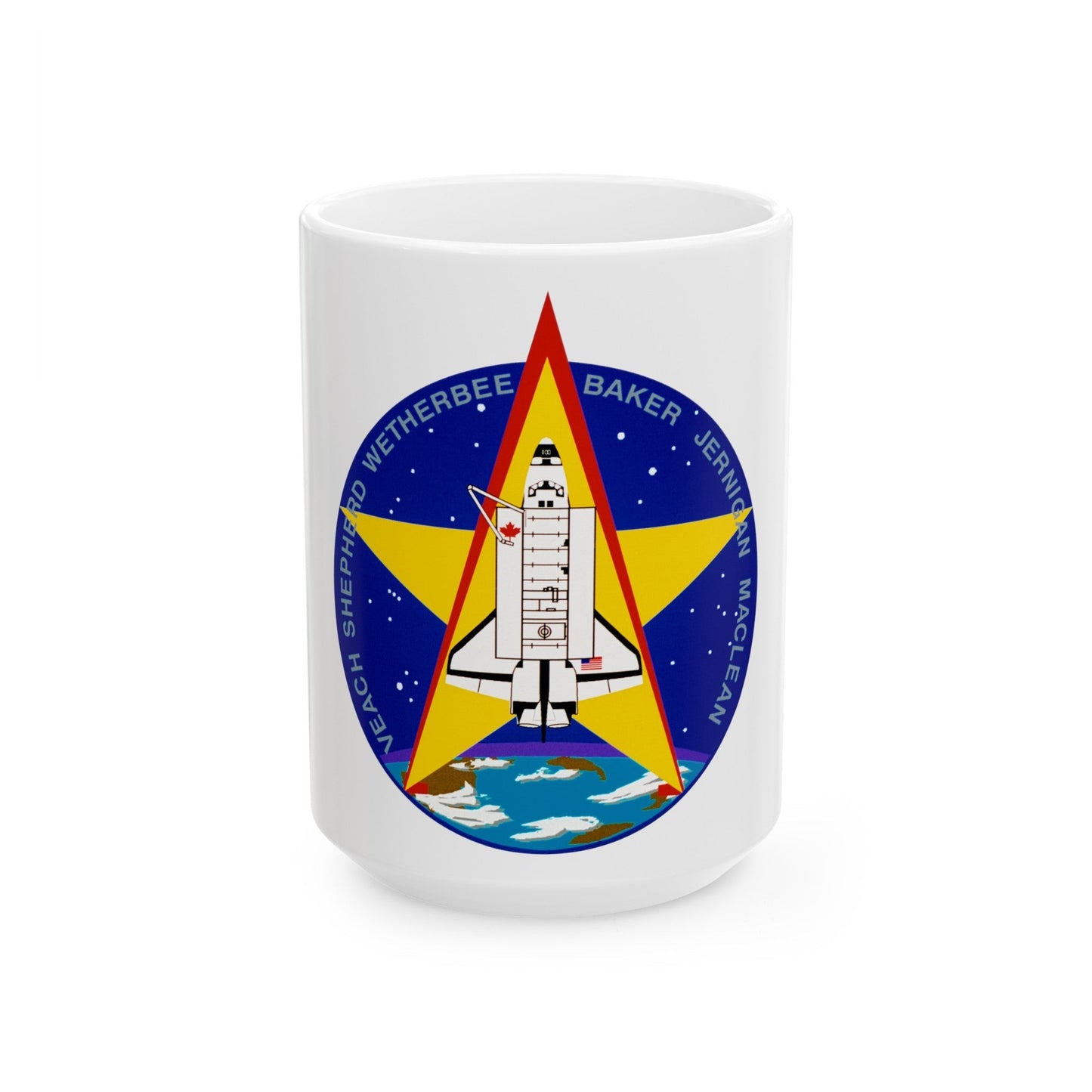 STS 52 (NASA) White Coffee Mug-15oz-The Sticker Space