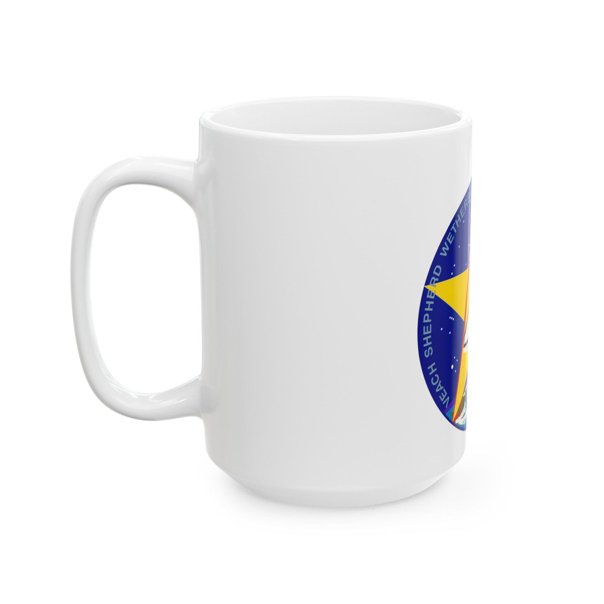 STS 52 (NASA) White Coffee Mug-The Sticker Space