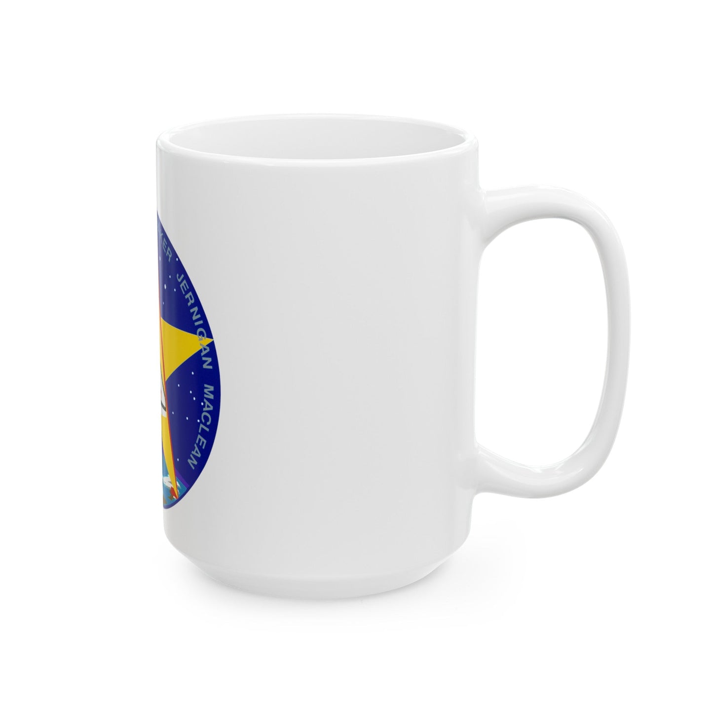 STS 52 (NASA) White Coffee Mug-The Sticker Space