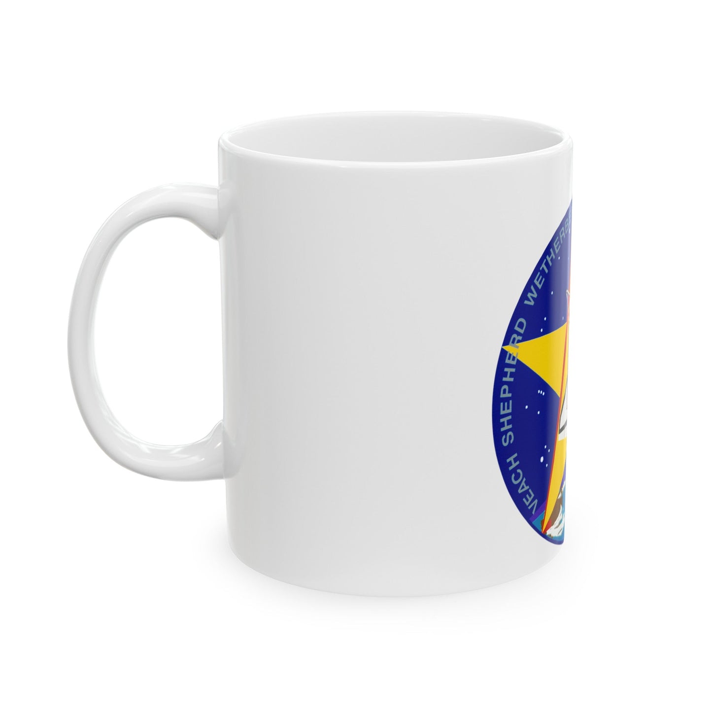 STS 52 (NASA) White Coffee Mug-The Sticker Space