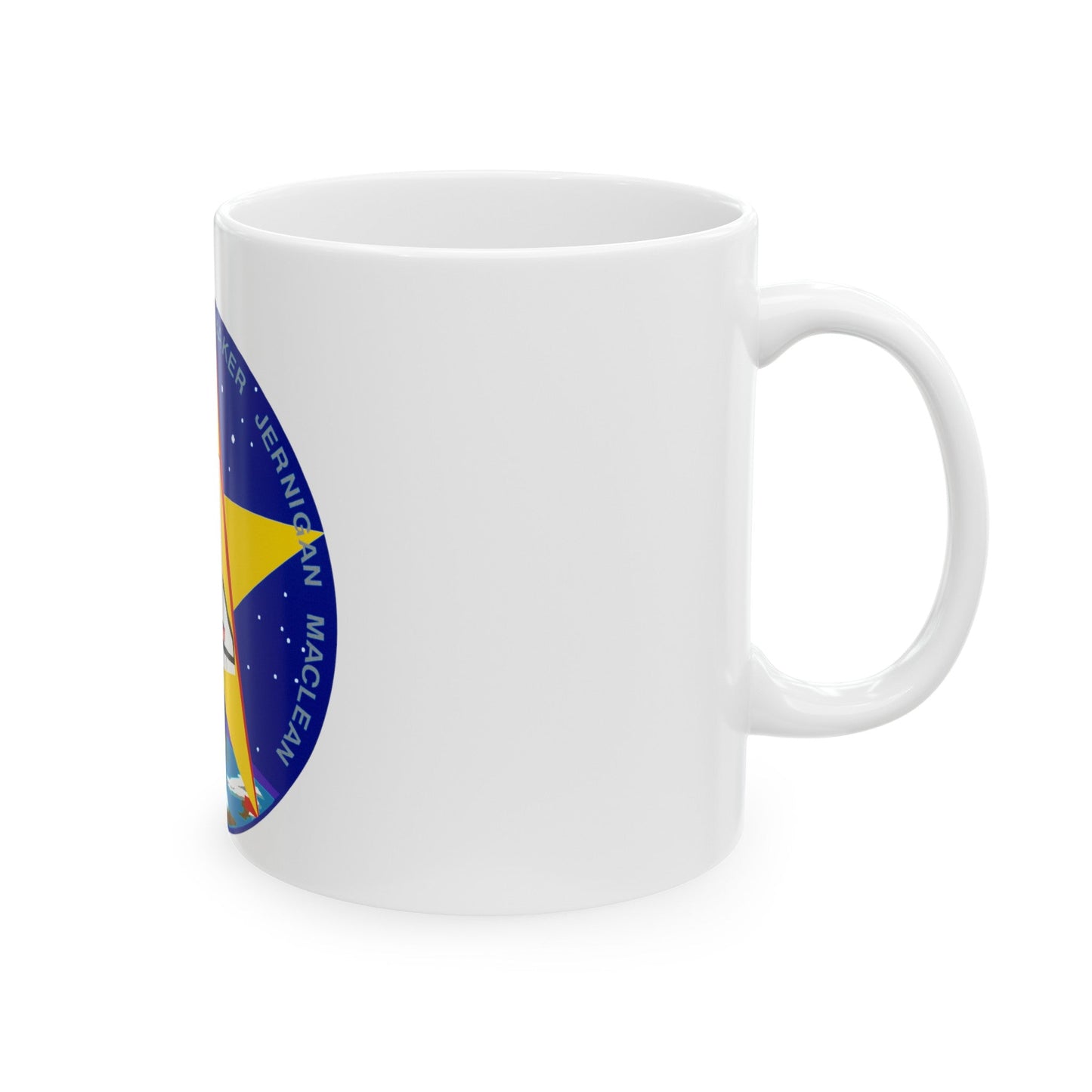 STS 52 (NASA) White Coffee Mug-The Sticker Space