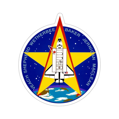 STS 52 Patch NASA STICKER Vinyl Die-Cut Decal 3 Inch - The Sticker Space