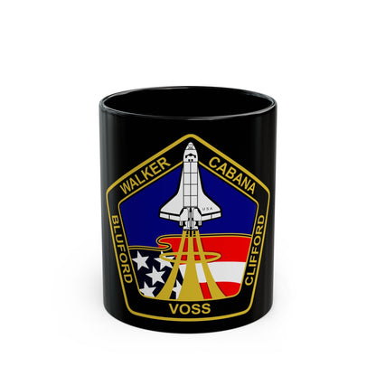 STS 53 (NASA) Black Coffee Mug-11oz-The Sticker Space