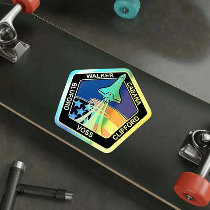 STS 53 (NASA) Holographic STICKER Die-Cut Vinyl Decal - The Sticker Space