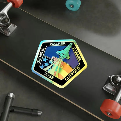 STS 53 (NASA) Holographic STICKER Die-Cut Vinyl Decal - The Sticker Space