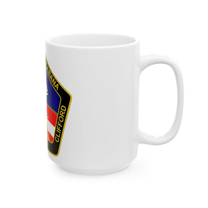 STS 53 (NASA) White Coffee Mug-The Sticker Space